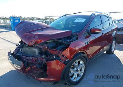 2014 Ford Escape Titanium from USA, damaged, VIN 1FMCU0JX0EUA04560